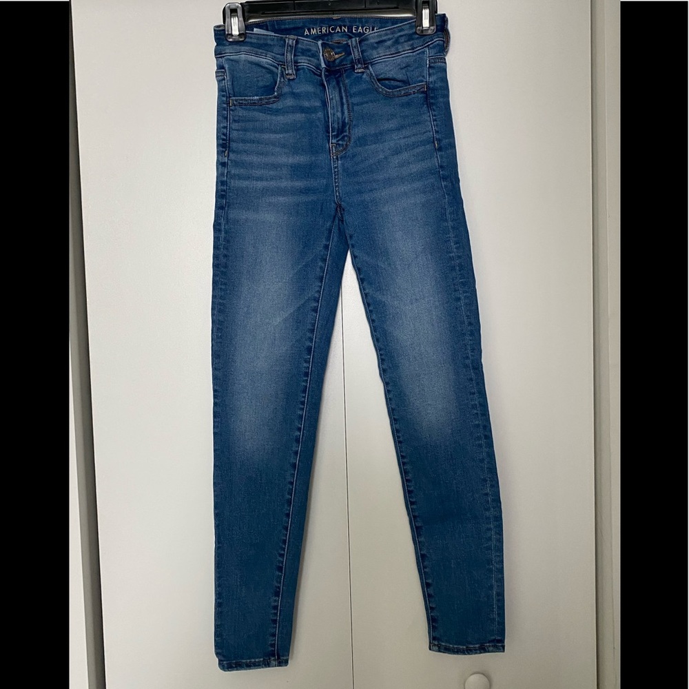 American Eagle Hi Rise jeggings